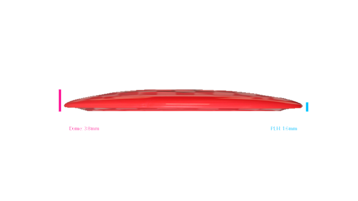 Latitude 64 Royal Clear Grace Distance Driver Profile View