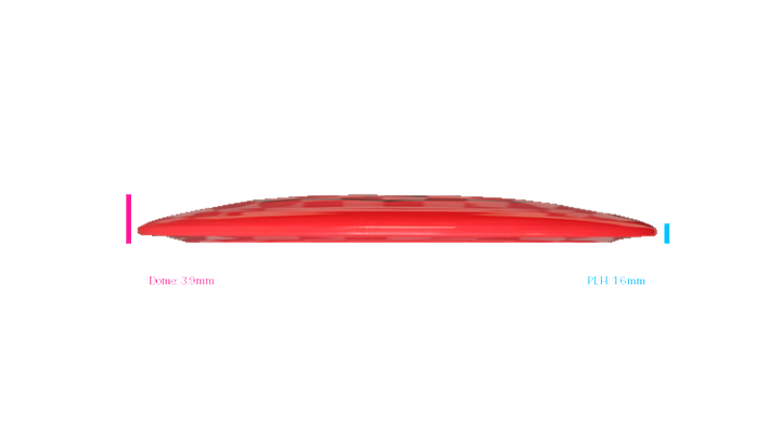 Latitude 64 Royal Clear Grace Distance Driver Profile View