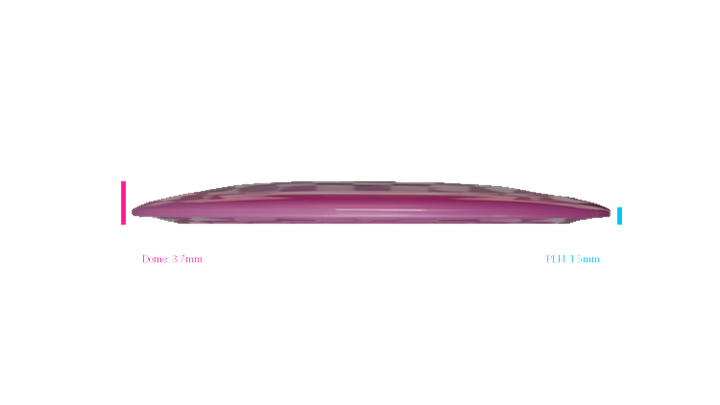 Latitude 64 Royal Clear Grace Distance Driver Profile View