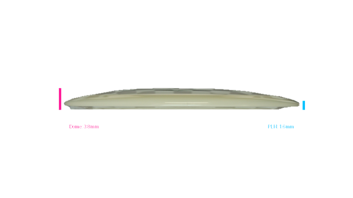 Latitude 64 Royal Clear Grace Distance Driver Profile View
