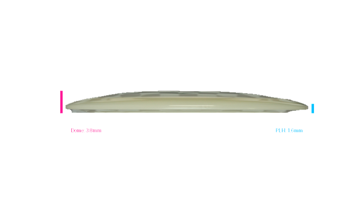 Latitude 64 Royal Clear Grace Distance Driver Profile View
