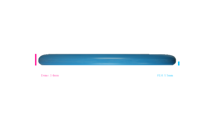 Discmania Gannon Buhr Huk Lab Collaboration Flex 3 D-Line P2X Putter Profile View