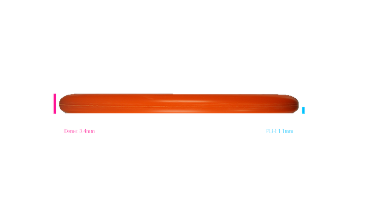 Discmania Gannon Buhr Huk Lab Collaboration Flex 3 D-Line P2X Putter Profile View