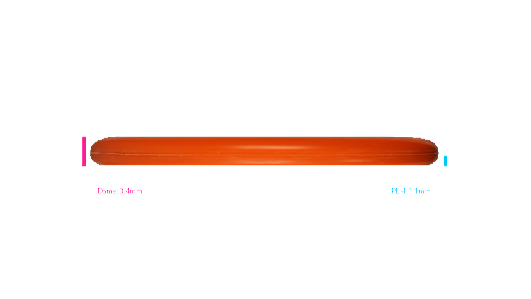 Discmania Gannon Buhr Huk Lab Collaboration Flex 3 D-Line P2X Putter Profile View