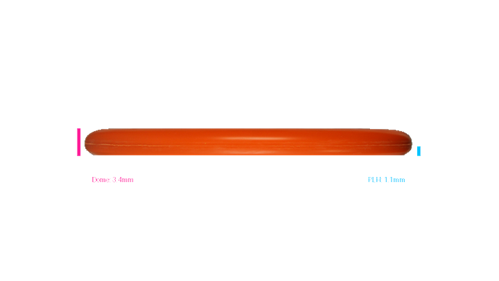Discmania Gannon Buhr Huk Lab Collaboration Flex 3 D-Line P2X Putter Profile View