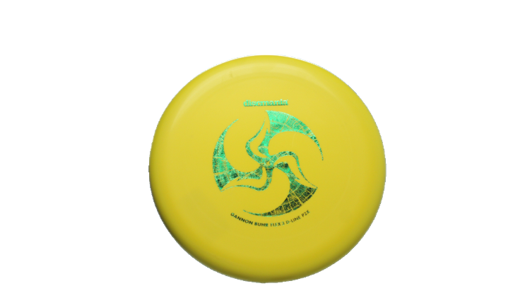 Discmania Gannon Buhr Huk Lab Collaboration Flex 3 D-Line P2X Putter Front View