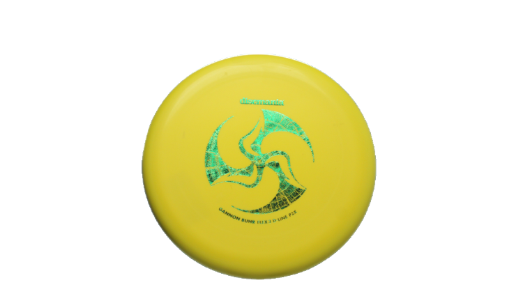 Discmania Gannon Buhr Huk Lab Collaboration Flex 3 D-Line P2X Putter Front View