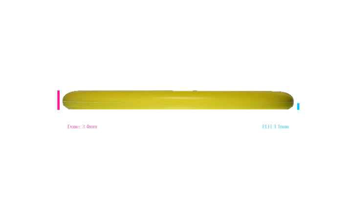 Discmania Gannon Buhr Huk Lab Collaboration Flex 3 D-Line P2X Putter Profile View