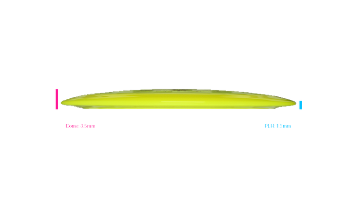 Kastaplast 2026 Clay Edwards Tour Series K1 Hard Guld Distance Driver Profile View