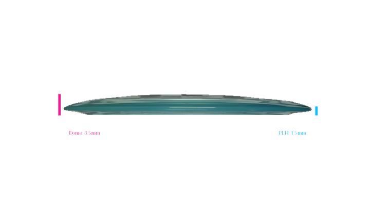 Kastaplast 2026 Clay Edwards Tour Series K1 Hard Guld Distance Driver Profile View