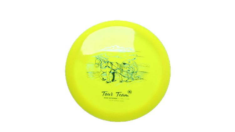 Kastaplast 2026 Jesse Nieminen Tour Series K1 Hard Idog Fairway Driver Front View
