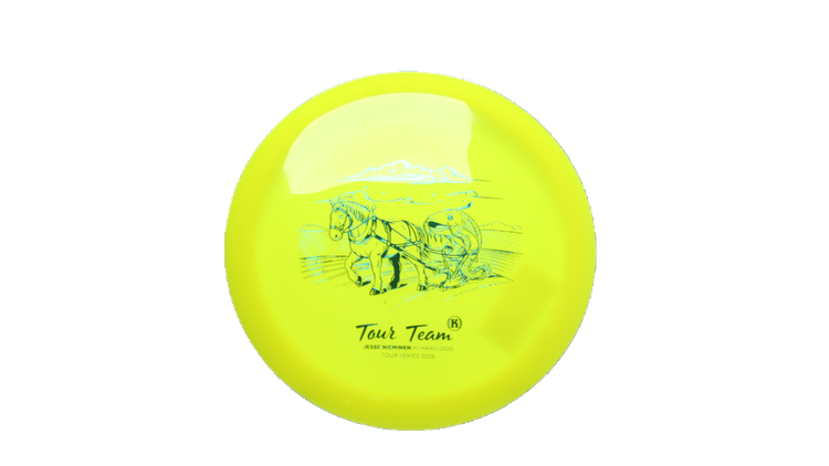 Kastaplast 2026 Jesse Nieminen Tour Series K1 Hard Idog Fairway Driver Front View