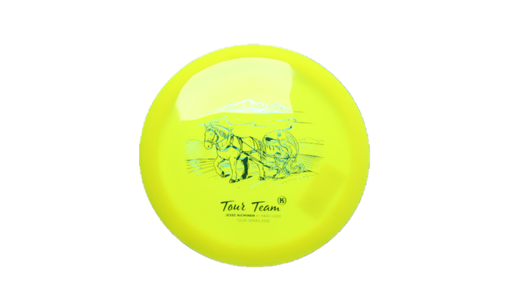 Kastaplast 2026 Jesse Nieminen Tour Series K1 Hard Idog Fairway Driver Front View