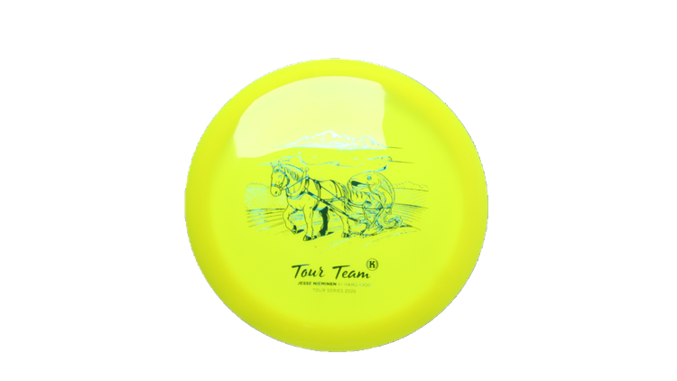 Kastaplast 2026 Jesse Nieminen Tour Series K1 Hard Idog Fairway Driver Front View