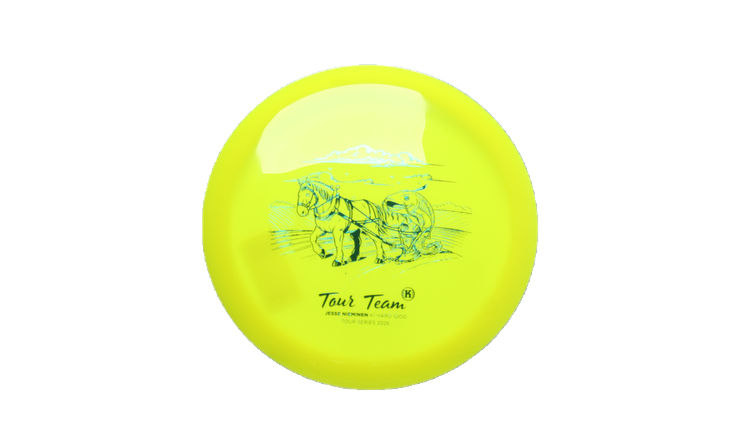 Kastaplast 2026 Jesse Nieminen Tour Series K1 Hard Idog Fairway Driver Front View