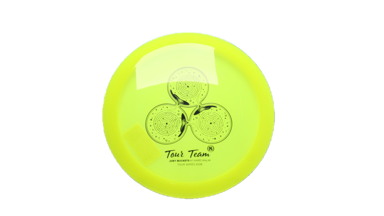 Kastaplast 2026 Joey Buckets Tour Series K1 Hard Malm Distance Driver Front View