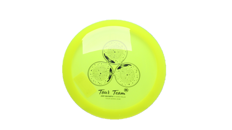 Kastaplast 2026 Joey Buckets Tour Series K1 Hard Malm Distance Driver Front View