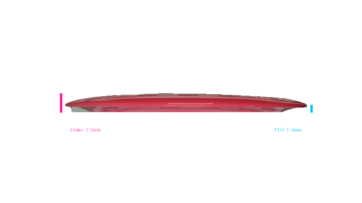 Discmania 2026 European Open Prototype Swirl S-Line DD4 Distance Driver Profile View