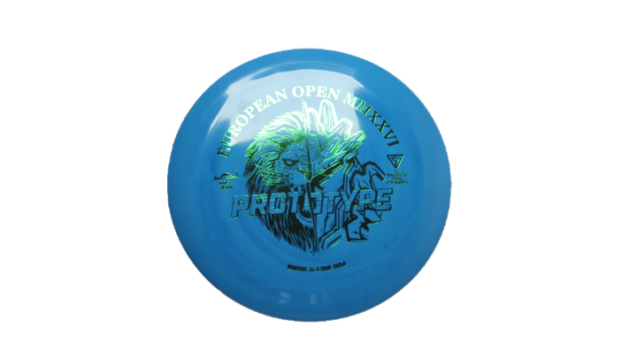 Discmania 2026 European Open Prototype Swirl S-Line DD4 Distance Driver Front View