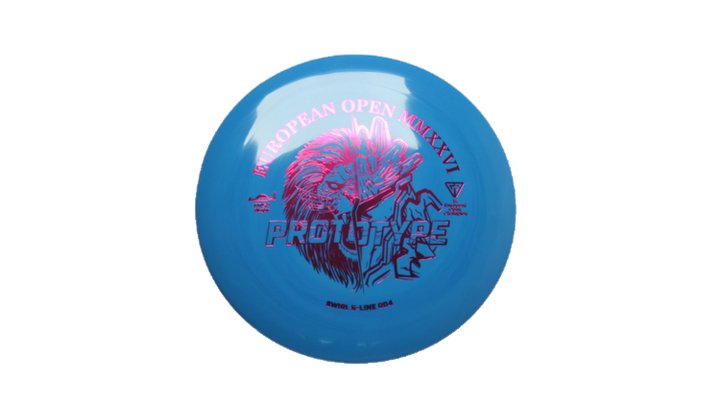 Discmania 2026 European Open Prototype Swirl S-Line DD4 Distance Driver Front View