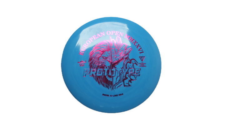Discmania 2026 European Open Prototype Swirl S-Line DD4 Distance Driver Front View