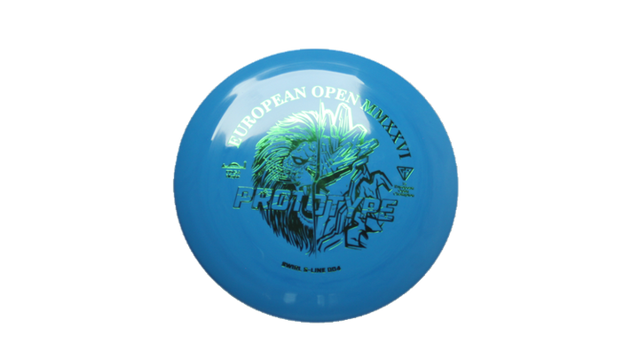 Discmania 2026 European Open Prototype Swirl S-Line DD4 Distance Driver Front View
