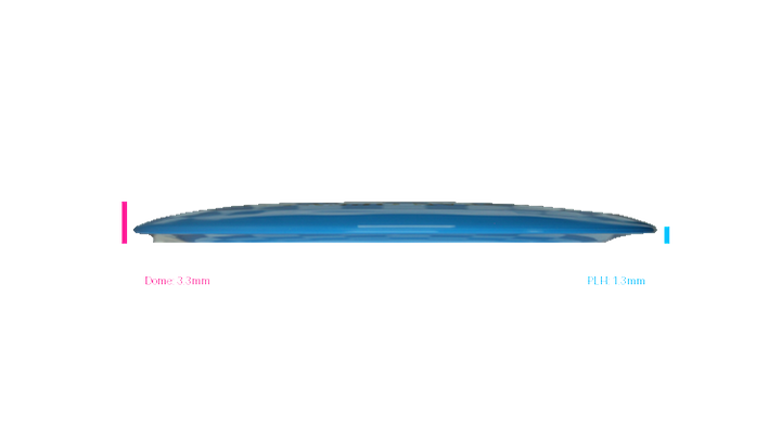 Discmania 2026 European Open Prototype Swirl S-Line DD4 Distance Driver Profile View