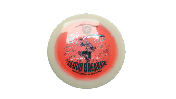 Discmania 2026 Gannon Buhr Signature Series Premier Horizon Q-Line Cloud Breaker Distance Driver Front View