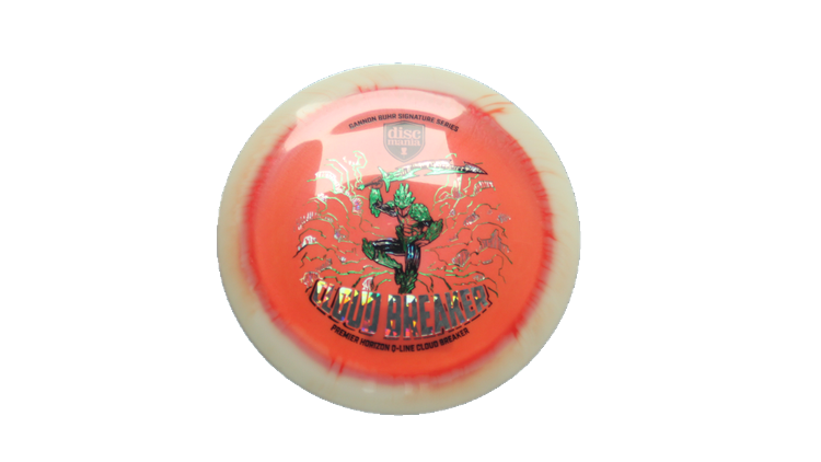 Discmania 2026 Gannon Buhr Signature Series Premier Horizon Q-Line Cloud Breaker Distance Driver Front View