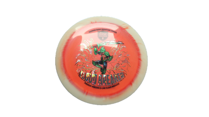 Discmania 2026 Gannon Buhr Signature Series Premier Horizon Q-Line Cloud Breaker Distance Driver Front View