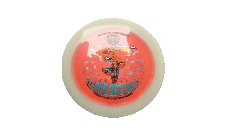 Discmania 2026 Gannon Buhr Signature Series Premier Horizon Q-Line Cloud Breaker Distance Driver Front View
