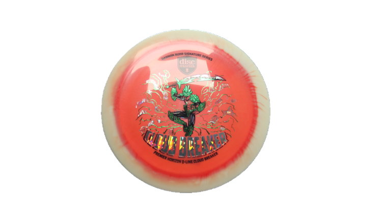 Discmania 2026 Gannon Buhr Signature Series Premier Horizon Q-Line Cloud Breaker Distance Driver Front View