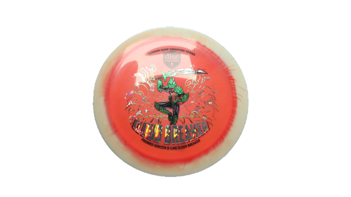 Discmania 2026 Gannon Buhr Signature Series Premier Horizon Q-Line Cloud Breaker Distance Driver Front View