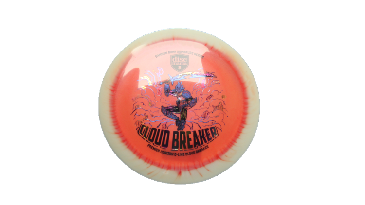 Discmania 2026 Gannon Buhr Signature Series Premier Horizon Q-Line Cloud Breaker Distance Driver Front View