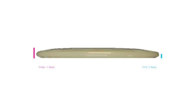 Discraft 2026 Paul McBeth Worlds Colorshift Z Malita Midrange Profile View