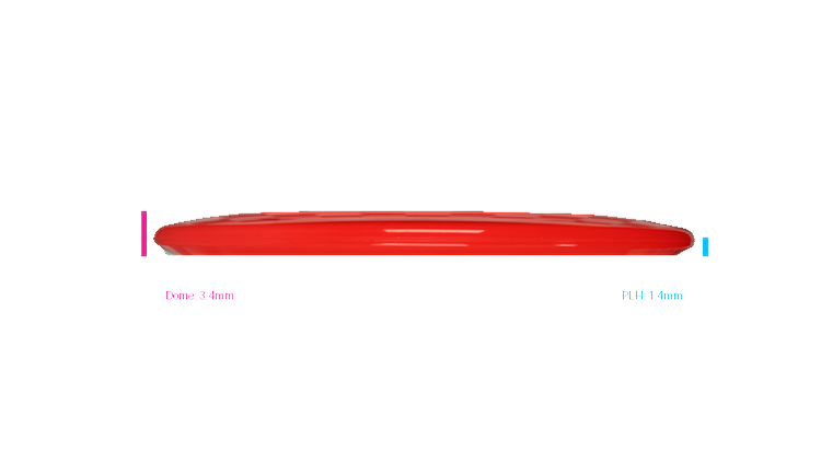 Discraft 2026 Paul McBeth Worlds Colorshift Z Malita Midrange Profile View