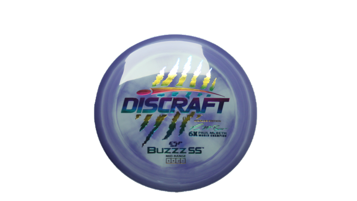 Discraft 2026 Paul McBeth Worlds ESP Buzzz SS Midrange Front View