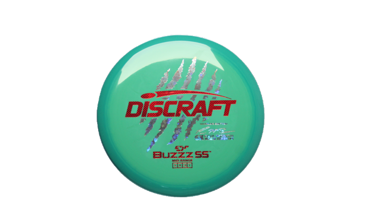 Discraft 2026 Paul McBeth Worlds ESP Buzzz SS Midrange Front View