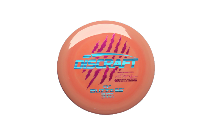 Discraft 2026 Paul McBeth Worlds ESP Buzzz SS Midrange Front View