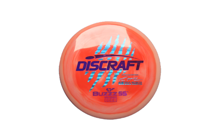 Discraft 2026 Paul McBeth Worlds ESP Buzzz SS Midrange Front View