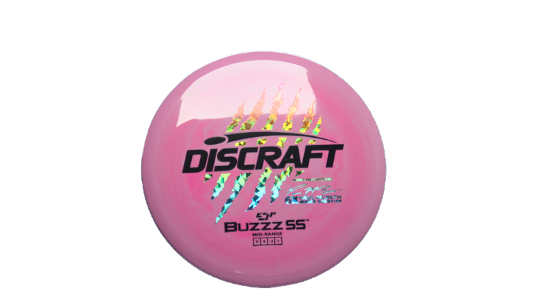 Discraft 2026 Paul McBeth Worlds ESP Buzzz SS Midrange Front View