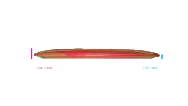 Discraft 2026 Worlds ESP Swirl Cyclone Fairway Driver Profile View