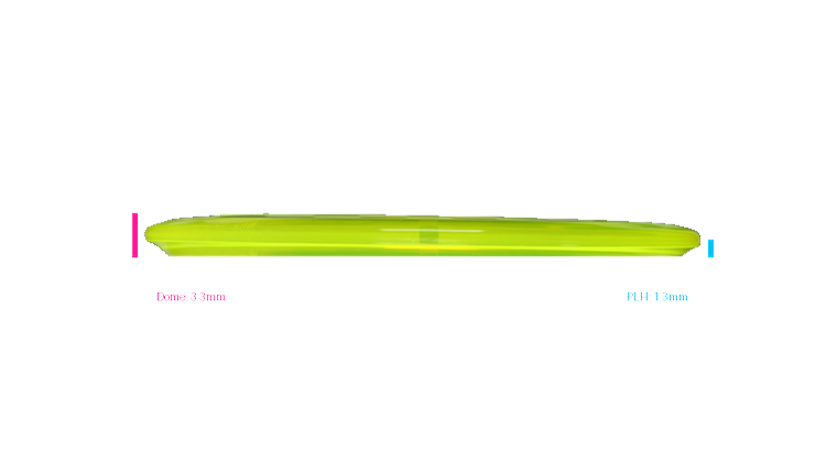 Discraft 2026 Worlds Stiff Cryztal Buzzz Midrange Profile View