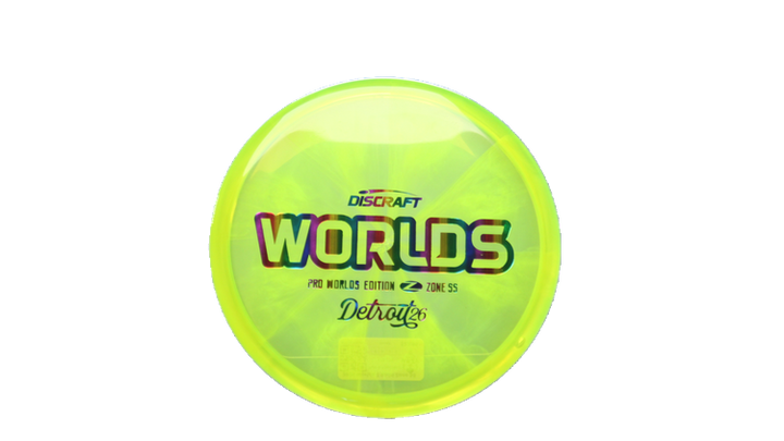 Discraft 2026 Worlds Z Swirl Zone SS Putter Front View