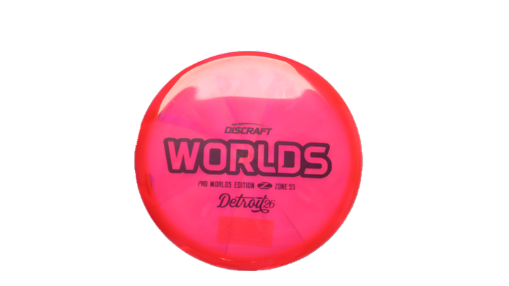 Discraft 2026 Worlds Z Swirl Zone SS Putter Front View