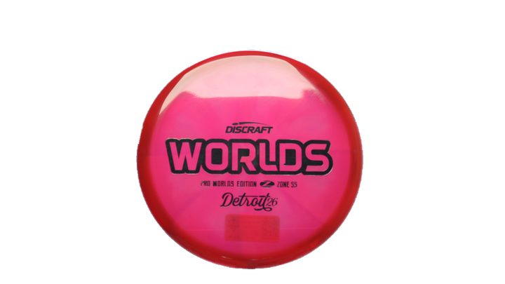 Discraft 2026 Worlds Z Swirl Zone SS Putter Front View