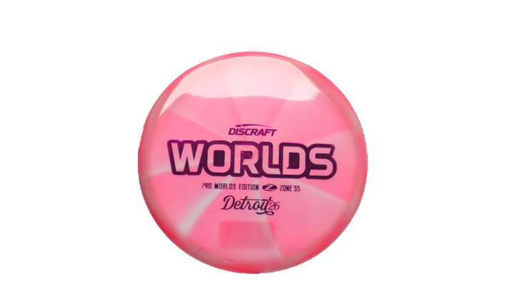 Discraft 2026 Worlds Z Swirl Zone SS Putter Front View