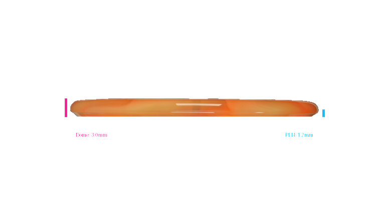 Discraft 2026 Worlds Z Swirl Zone SS Putter Profile View