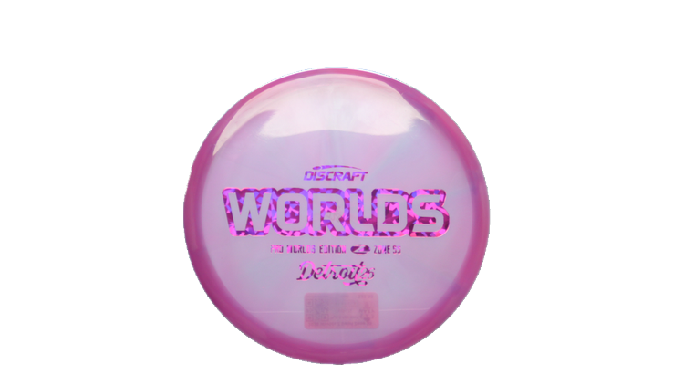 Discraft 2026 Worlds Z Swirl Zone SS Putter Front View