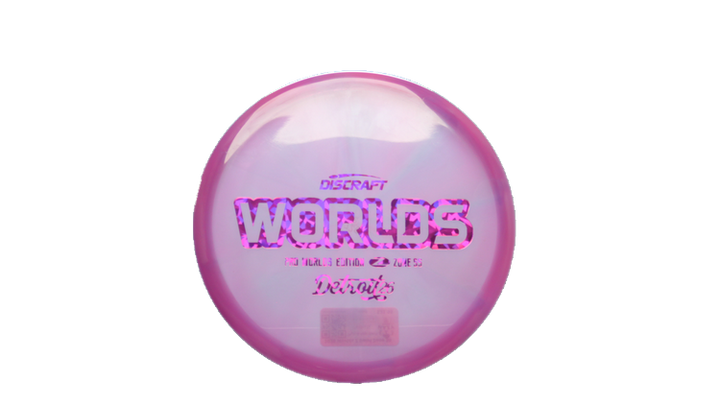 Discraft 2026 Worlds Z Swirl Zone SS Putter Front View